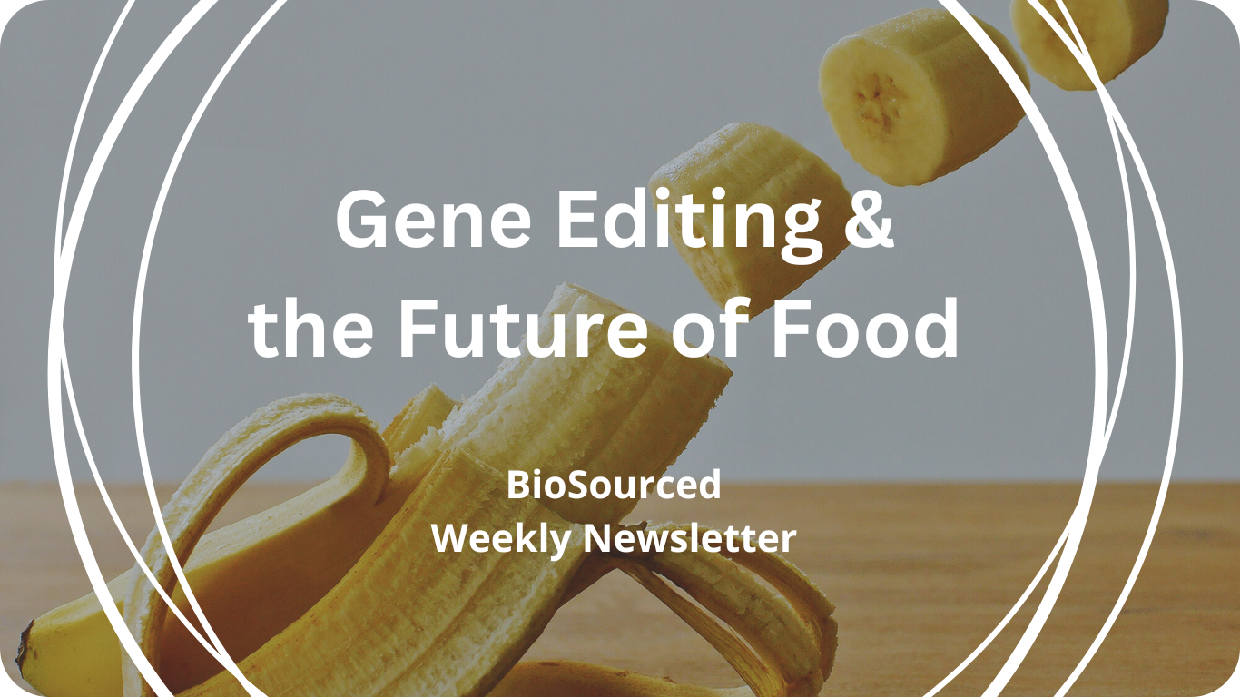 Can we edit our way into the future of food?